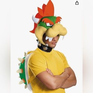 Bowser Headpiece and Inflatable Shell - Adult
